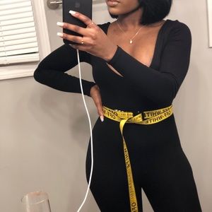 Off-White mini industrial belt.